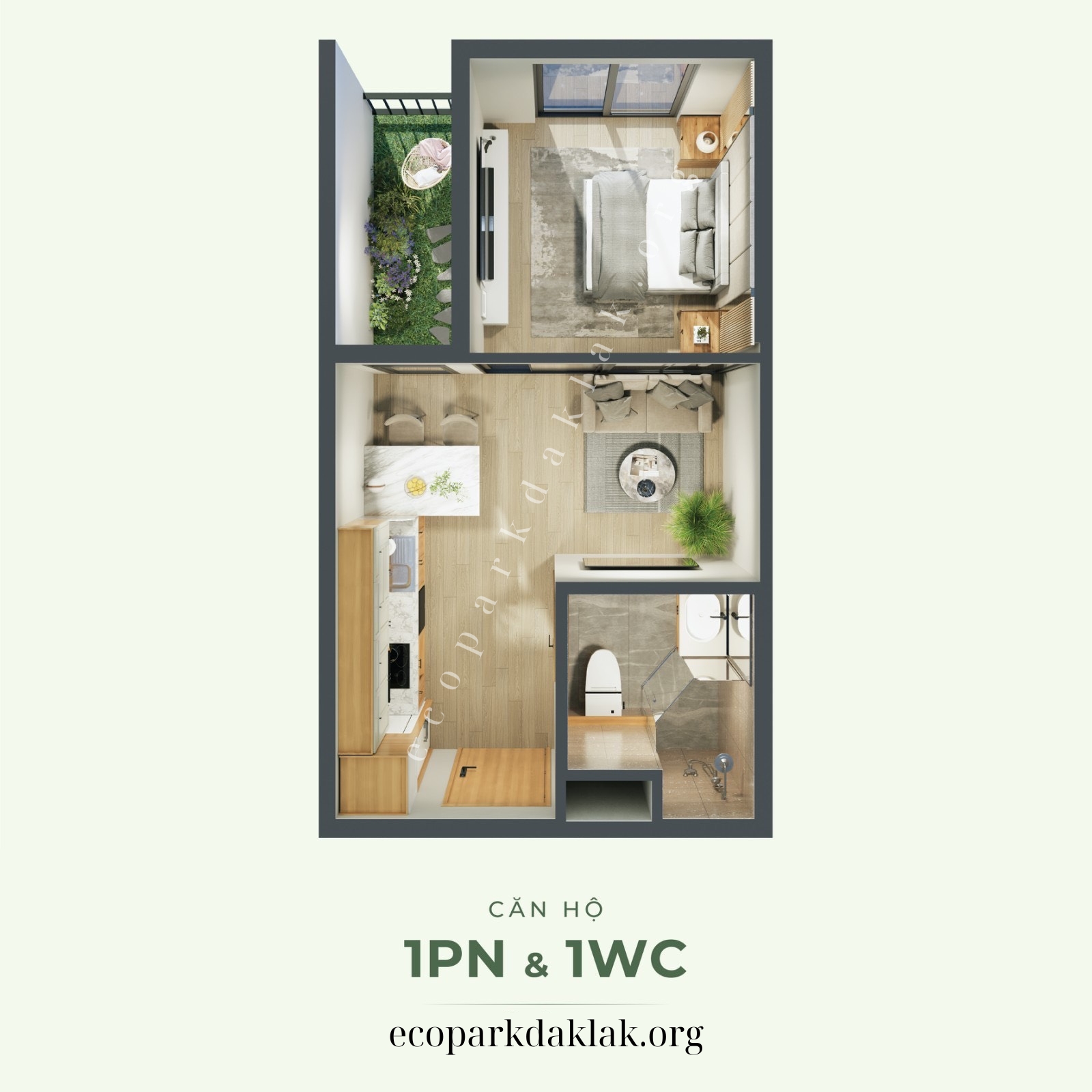 Căn hộ Eco Park Buôn Ma Thuột Đắk Lắk