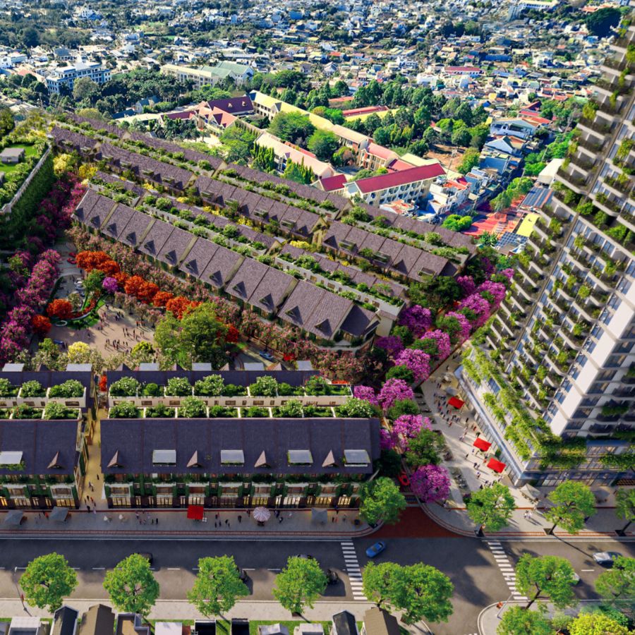 Phố hoa EcoPalace Đắk Lắk
