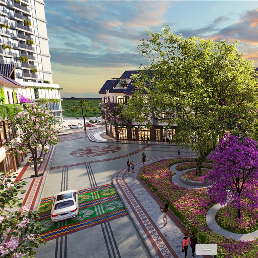 Phố hoa EcoPalace Đắk Lắk